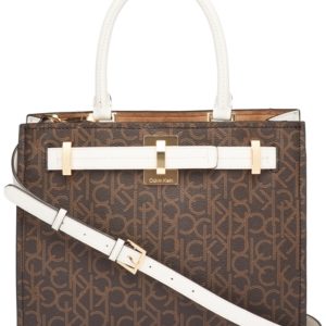 Calvin Klein Faye Signature Small Satchel