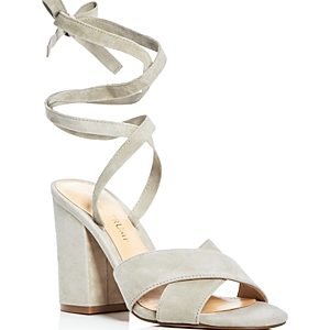 Ivanka Trump Kuriel Ankle Tie High Heel Sandals