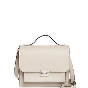 Loeffler Randall Minimal Rider Leather Satchel