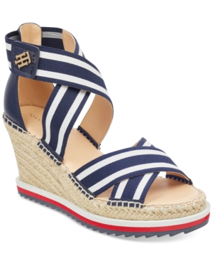 platform sandals tommy hilfiger