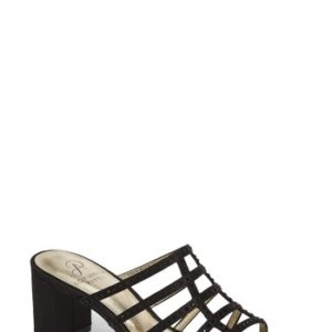 Women's Adrianna Papell Apollo Block Heel Sandal, Size 11 M - Black
