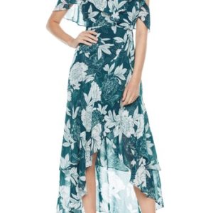 Women's Bardot Garden Party Floral Cold Shoulder Maxi Dress
