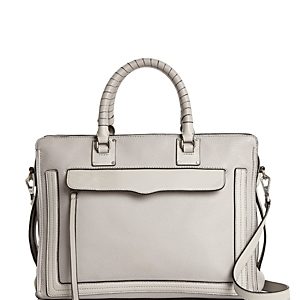 Rebecca Minkoff Bree Large Top Zip Leather Satchel