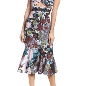 Women's Keepsake The Label Floral Strapless Midi Dress