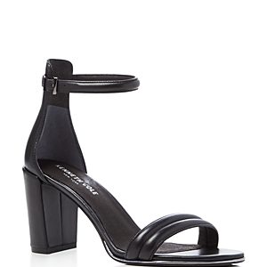 Kenneth Cole Lex Leather Ankle Strap High-Heel Sandals
