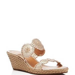 Jack Rogers Shelby Espadrille Wedge Slide Sandals