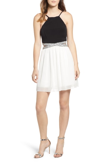 Women's Speechless Halter Neck Party Dress