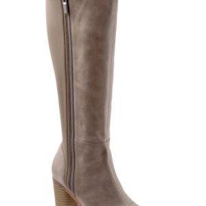 Women's Softwalk Katia Knee High Boot, Size 5 M - Grey