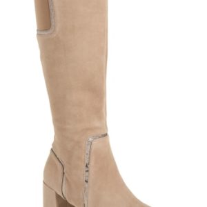Women's Taryn Rose Charlee Knee High Boot, Size 5 M - Brown