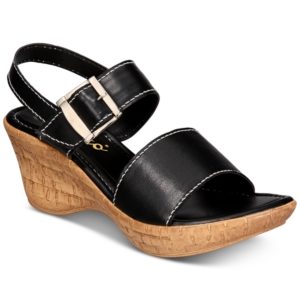 Callisto Shelton Platform Wedge Sandals, Created for Macy's Women's Shoes