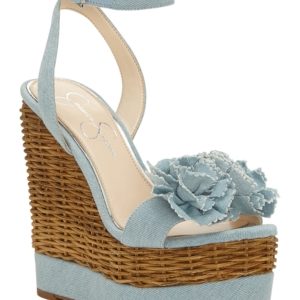 Jessica Simpson Pressa Wedge Sandals Women's Shoes