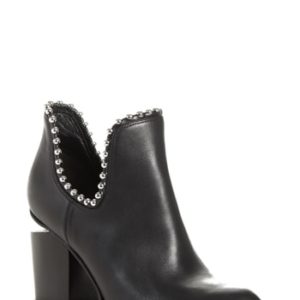 Women's Alexander Wang Gabi Studded Bootie, Size 5.5US / 35.5EU - Black