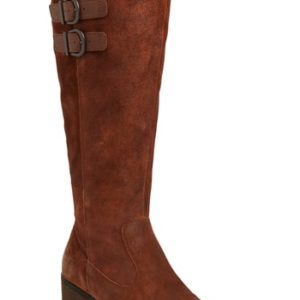 Women's B?rn Basil Knee High Boot, Size 9 Wide Calf M - Brown