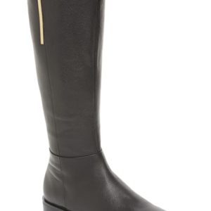 Women's Calvin Klein Francine Knee High Riding Boot, Size 5 M - Black