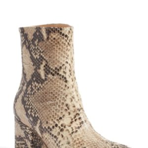 Women's Free People Cecile Block Heel Bootie, Size 6US / 36EU - Brown
