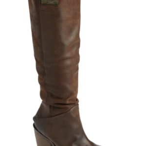 Women's Free People Montgomery Knee High Boot, Size 6US / 36EU - Brown