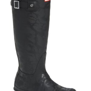 Women's Hunter Original Knee High Rain Boot, Size 5 M - Black