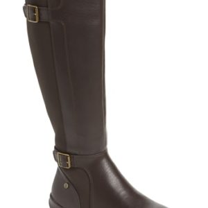 Women's Hush Puppies Bria Knee High Boot, Size 5.5 M - Brown