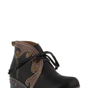 Women's L'Artiste Cookie Wedge Bootie, Size 5.5-6US / 36EU - Black