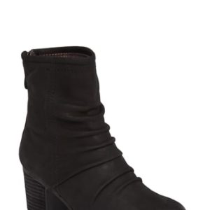 Women's Rockport Cobb Hill Natashya Slouchy Block Heel Bootie, Size 5 W - Black