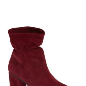 Women's Sole Society Demetria Bootie, Size 5 M - Burgundy