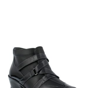 Women's Spring Step Allegra Wedge Bootie, Size 5.5-6US / 36EU - Black