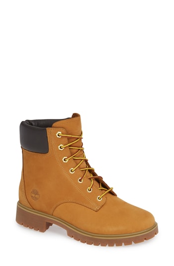Women's Timberland Jayne Waterproof Hiking Bootie, Size 5.5 M - Black