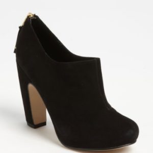 Women's Topshop 'Graphic' Arc Heel Ankle Boot, Size 7.5US / 38EU - Black