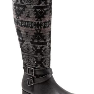 Women's Trotters Liberty Knee High Boot, Size 6 W - Black