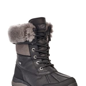 Women's Ugg Adirondack Iii Waterproof Bootie, Size 10 M - Black