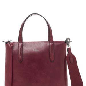 Botkier Highline Leather Satchel - Red