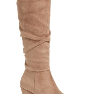 Women's Bella Vita Karen Ii Knee High Slouch Boot, Size 6 WW - Beige