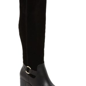 Women's Sole Society Daleena Knee High Boot, Size 5 M - Black