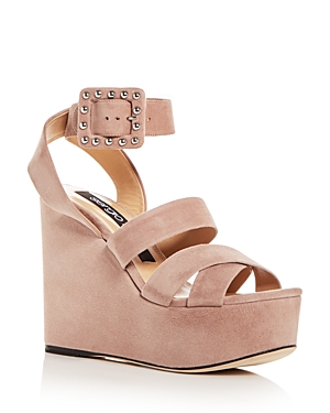 Sandales Plateforme Sergio Rossi Modèle Shalimar Marron Multicolore Taille 37 - Neuves Avec Boîte